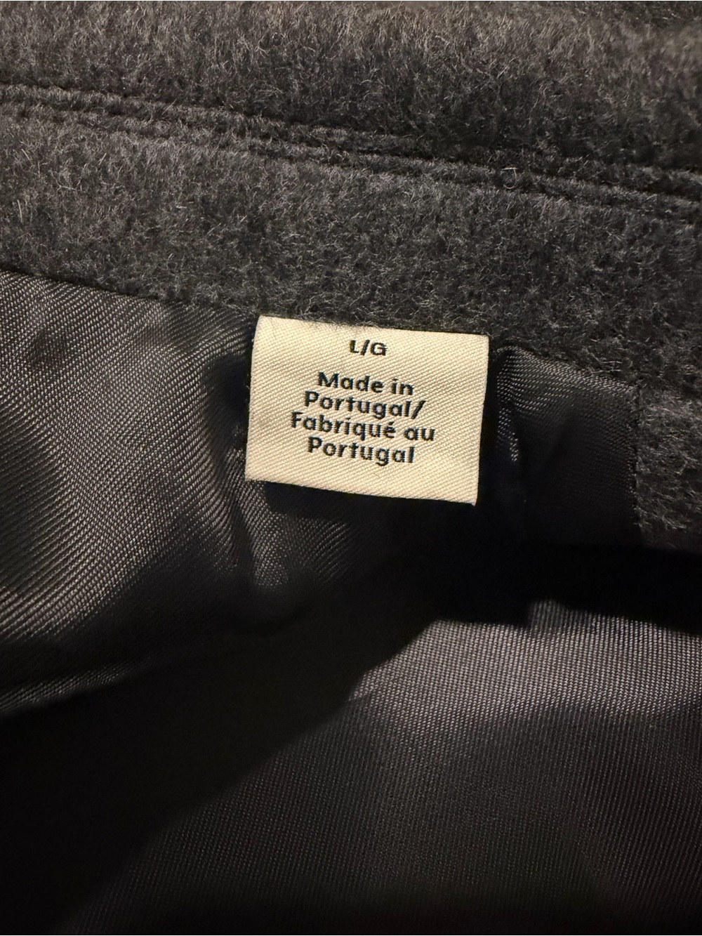 NWT: Calvin Klein Studio Wool/Cashmere Blend Charcoal Grey Coat, Men’s Large - Picture 6 of 9